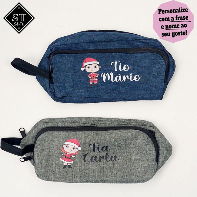 Necessaire Tio E Tia Natal
